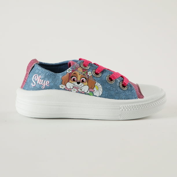 Zapatillas Lona Niña Skye Celeste Paw Patrol