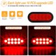 thumbnail image 2 of Luz trasera para tráiler Axiraminora ovalada de 6 pulgadas, 10 LED, 12 V, 2 of 3