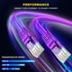 thumbnail image 4 of Cable Ethernet Maximm Cat6 de 0,6 m, morado, paquete de 50, 4 of 8