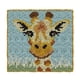 thumbnail image 1 of Kit de Alfombra de Gancho YP 30x30 cm Jirafa DIY, 1 of 7