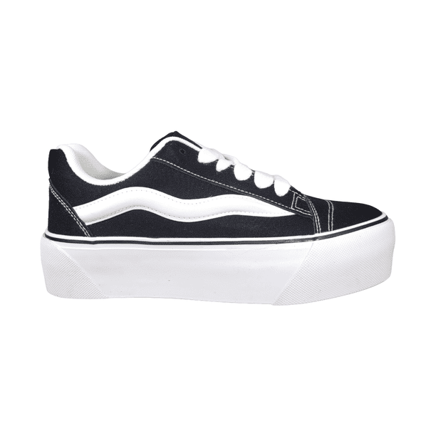 ZAPATILLAS URBANAS SKATER NEGRO/BLANCO MUJER | 728-2643 - Talla 40