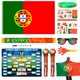 thumbnail image 1 of Kaitiaki Kit de apoyo para fanáticos de Portugal Copa Mundial 2026 11 piezas, 1 of 9