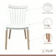 thumbnail image 4 of Comedor Mesa Eames Redonda vidrio 100cm + 4 Sillas Windsor Blancas, 4 of 8