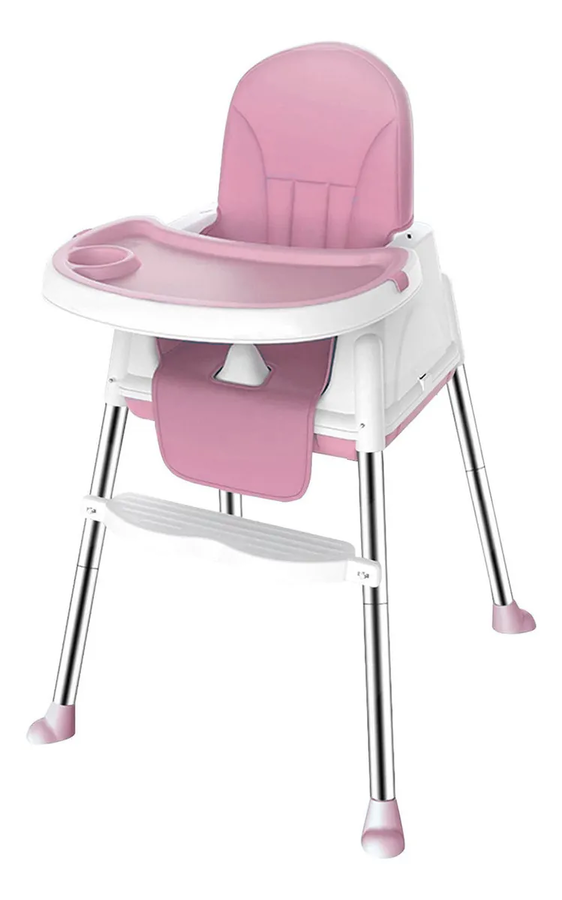 Genérico - Silla Comer Eshopangie 2 En 1 Plegable Color Rosa