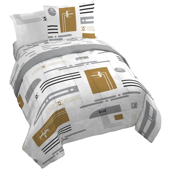Juego De Ropa De Cama Queen De 7 Piezas Star Wars De Jay Franco, Blanco