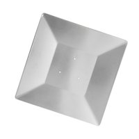Magideal - Accesorios De Repuesto Para Reflector De Calor Cuadrado De Patio, Extraíble, 18X18 Pulgadas, Para Calentadores Exteriores De Tubo De Vidrio, Fácil De Distancia Del Agujero 11 Cm.