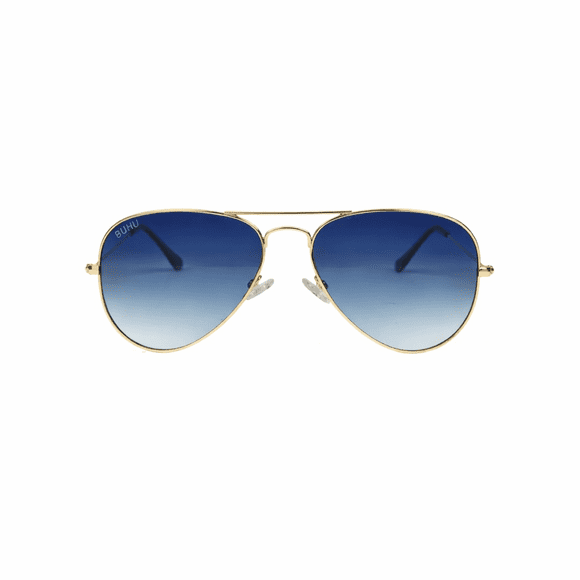 Lentes de Sol Buhu Oxford Dorado/Azul UV400