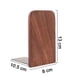 thumbnail image 5 of 2 sujetalibros de madera simples, estanterías gruesas, sujetalibros de madera maciza para estudiantes, cabeza redonda/cabeza cuadrada, 5 of 8