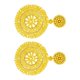 thumbnail image 1 of Pendientes Colgantes Con Cuentas Pendientes Redondos De Aro Bohemio Para Fiesta En La Playa Mujer Amarillo, 1 of 5