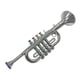 thumbnail image 5 of Trompeta para niños ABS Accesorios metálicos Juguete Mini Simulación Jugar Trompeta para niños Instrumento Juguetes musicales para regalos Seguridad, 5 of 5