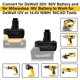 thumbnail image 3 of Adaptador para De*walt/Mil*wau*kee Convertidor de Batería de Litio de 18V para De*walt 12V 14.4V Herramientas Eléctricas Convertidor de Batería Herramienta, 3 of 7