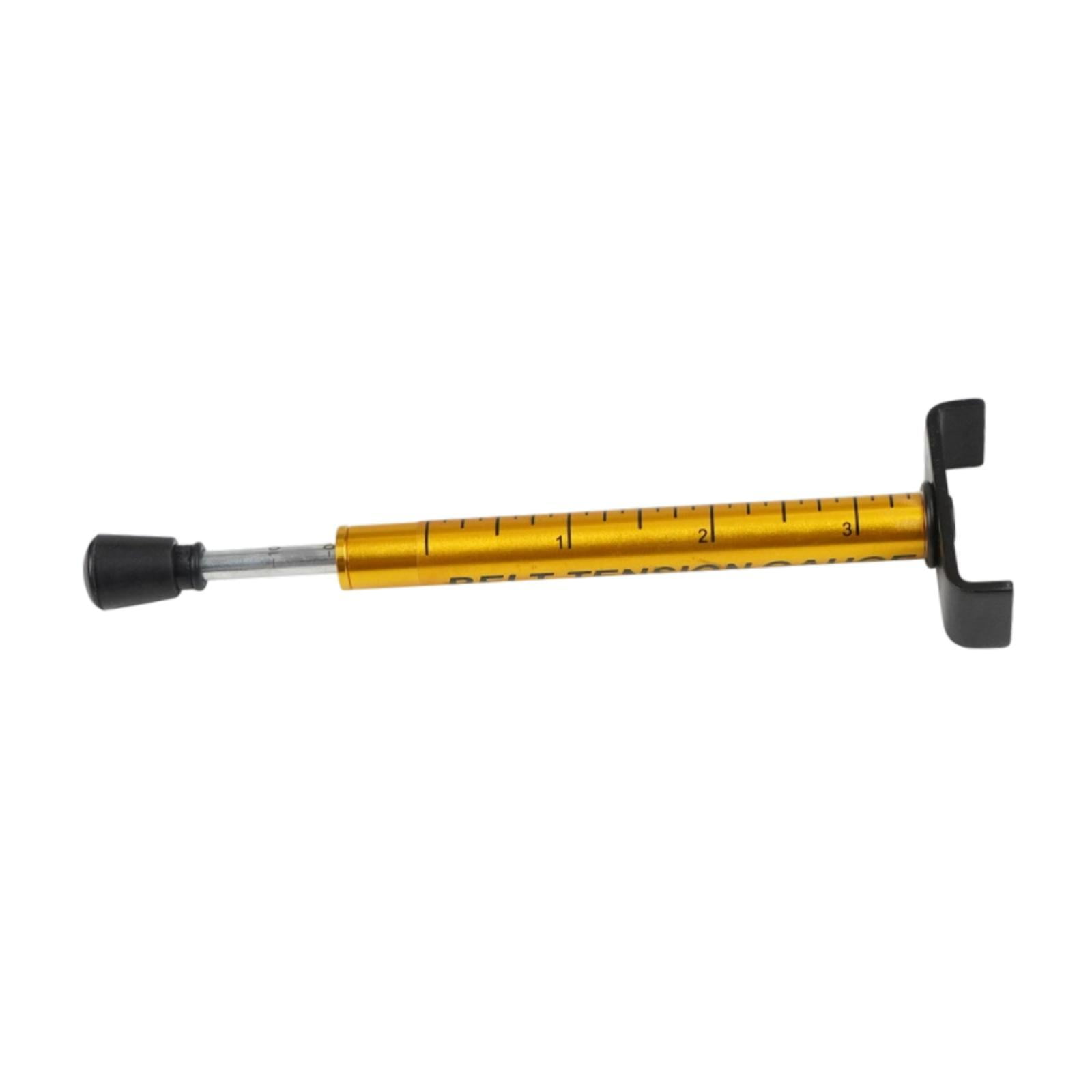 Ioensy - Medidor De Tensión De Correa Multifuncional Portátil Antideslizante Profesional Ajustable