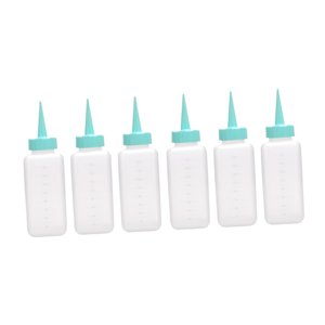 Ioensy - Botellas Aplicadoras A Presión Fáciles De Usar Para Peluquerías, Peluquerías Y Uso Doméstico, Pequeñas, Color Azul