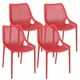 thumbnail image 1 of Pack 4 Sillas Bardo Rojas| Resistente para Interior y Exterior, 1 of 6