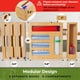thumbnail image 3 of Organizador de cajones de cocina Woodenhouse 9 en 1 con dispensador de bolsas y papel de aluminio, 3 of 8