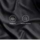 thumbnail image 4 of Juego de sábanas Bedsure King Size Cooling Rayon Bamboo Black, 4 of 7