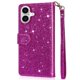 thumbnail image 3 of Funda Para Elegante Funda Iphone 16 Glitter Con Cremallera-ideal Para El Uso Diario, 3 of 5