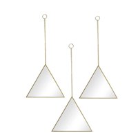 Vgo - Set De 3 Espejos Triangulo