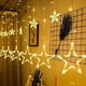 thumbnail image 1 of Luces Navidad Guirnalda Cascada Estrella Calida, 1 of 3