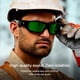 thumbnail image 3 of Gafas de seguridad inteligentes Lucyd Armor con armazón TR90 y polarizado verde, 3 of 7