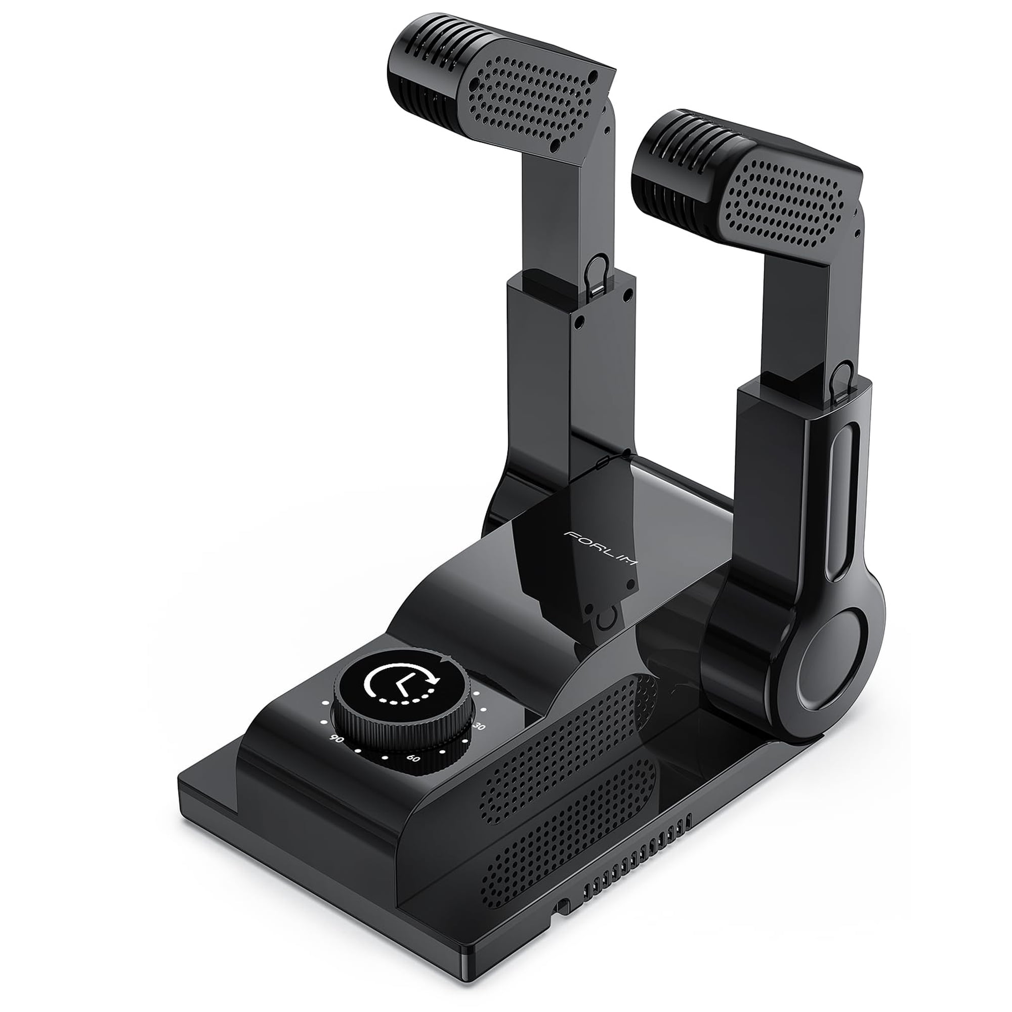 Secador De Botas Forlim Para Botas De Trabajo Con Ventilador De Calor Y Temporizador, Color Negro