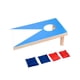 thumbnail image 2 of Juego de lanzamiento de sacos de arena, juego de Cornhole, sacos de juego interactivos portátiles para el hogar, niños, familia, niños y niñas, juego azul, 2 of 5