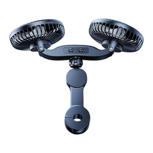 Ioensy - Ventilador De Coche Genérico Para Asiento Trasero, Ventilador Usb Para Vehículo Rv Sedan, Ventilador Para Reposacabezas De Asiento Automático