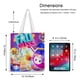 thumbnail image 5 of Fall Guys Bolso de tela con estampado de lienzo para mujer, bolsa de compras reutilizable y estética, con cremallera interior, regalo para mujer,40*45cm., 5 of 6