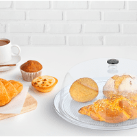 Gastroplast - Pack Tapa Domo Redonda Policarbonato Ø35 Cm Con Base