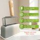 thumbnail image 4 of Juego de 2 cucharones para arena Sprinkle & Sweep de metal con mango de madera, 4 of 8