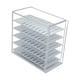 thumbnail image 1 of Caja de Almacenamiento de Pestañas Acrílico 5 Capas Contenedor de Exhibición de Pestañas Soporte para Pestañas Herramienta de Extensión de Diseño de C Blanco, 1 of 5