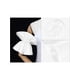 thumbnail image 3 of INSPIRE CHIC Guantes Largos con Volantes para Mujeres, Mangas de Brazo con Dedos Completos hasta el Codo para Boda, Fiesta, Banquete, Baile de Graduación, Vestido de Gracia Blanco, 3 of 6