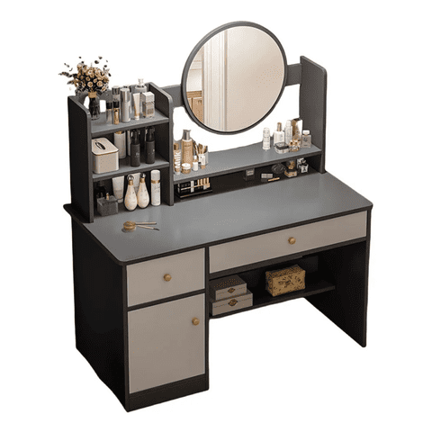 Casa Pagoda - Tocador Moderno Con Espejo Led Iluminado (100*40*128)