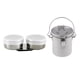 thumbnail image 1 of Artist Portable Brush Washer Limpiador De Cepillos De Acero Inoxidable Paleta Copa Clips, 1 of 5