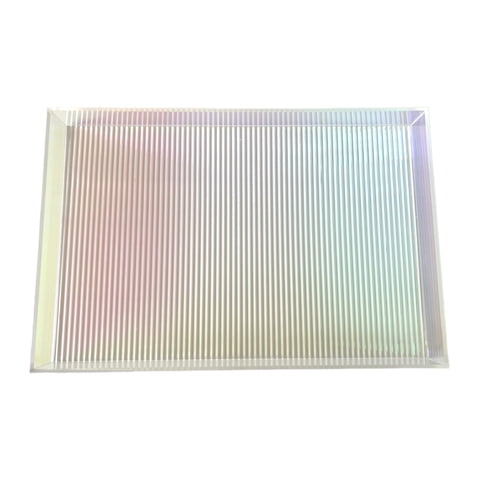 Bothyi - Bandeja De Tocador, Bandeja De Baratija De Joyería, Bandeja Decorativa Para Boda, Hogar, Encimera, Patrón De Agua L