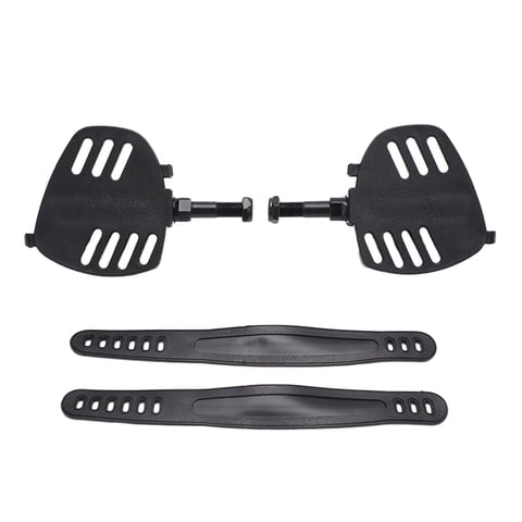 Ioensy - Pedal De Bicicleta Estática Con Correa Estable Multiusos Para Gimnasio Doméstico Fitness