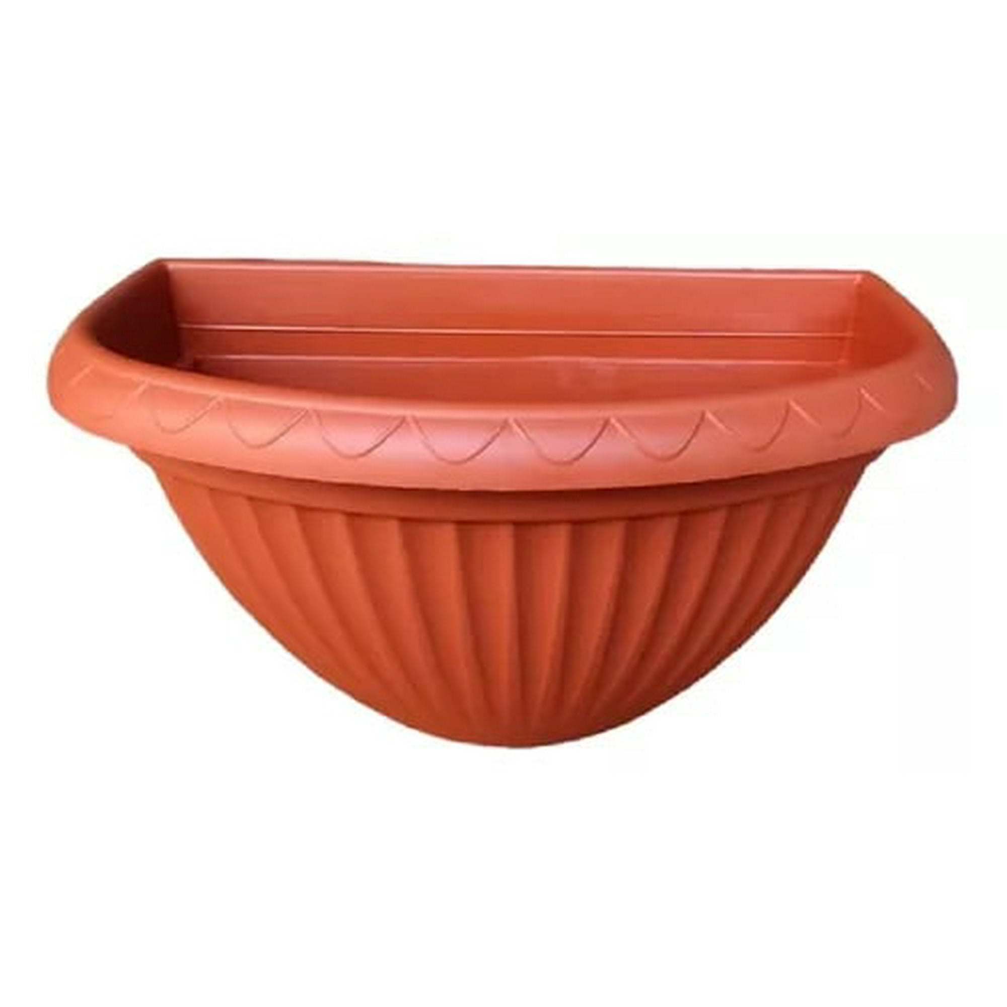 Genérico - Macetero Plastico Decorativo Para Las Plantas Pack 2 Unidades Jardin De 27 Cm