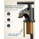thumbnail image 5 of Grifo de baño FORIOUS de 8 pulgadas, color negro mate generalizado, 5 of 9