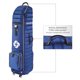 thumbnail image 4 of Funda de viaje de golf Samsonite Golf Premium acolchada con ruedas, 4 of 6