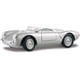 thumbnail image 1 of Vehículo fundido Maisto Porsche 550A Spyder a escala 1:18 plateado, 1 of 6
