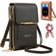 thumbnail image 1 of Bolso bandolera pequeño pantalla táctil 2026 mujer antirrobo cuero mensajero RFID bloqueo móvil monedero, 1 of 7