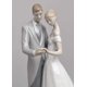 thumbnail image 5 of Figurilla LLADRÓ Pareja de Novios 21 cm de Porcelana, 5 of 6