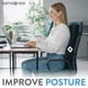 thumbnail image 4 of Almohada viscoelástica con soporte lumbar Samsonite Black, 4 of 8