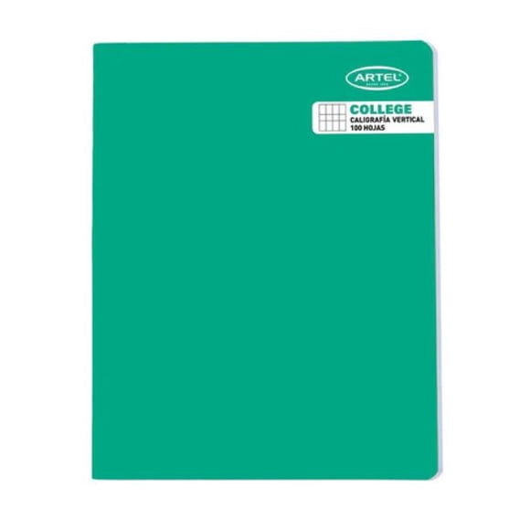 Cuaderno College Caligrafía Vertical 100 hj. ARTEL