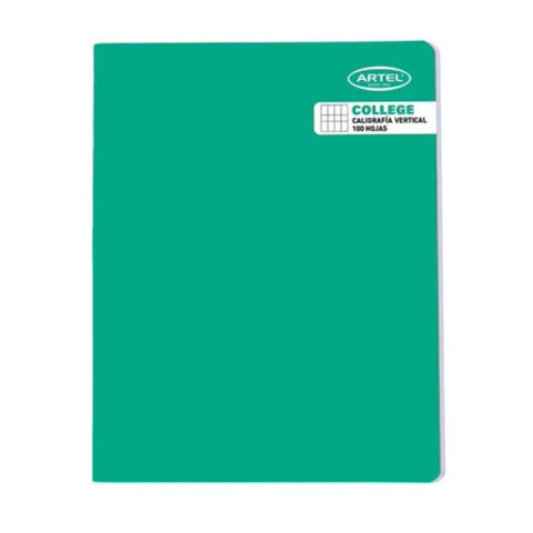 Cuaderno College Caligrafía Vertical 100 Hj. Artel