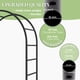thumbnail image 5 of Garden Arch Adorox, metal resistente, 2,2 m de altura, para plantas trepadoras, 5 of 8