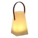 thumbnail image 1 of Fanal plástico con vela LED blanco, 1 of 2