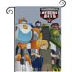 thumbnail image 1 of Transformers Rescue Bots-bandera de jardín temática. Regalo perfecto para fans, amigos y familiares, ideal para actividades al aire libre y decoración de fiestas.28CM*45CM, 1 of 5