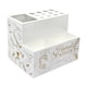 thumbnail image 4 of Caja para Tijeras de Peluquería, Organizador de Salón, Titular de Tijeras de Salón Profesional, Soporte para Tijeras de Peluquería para Peines y Clips blanco, 4 of 5