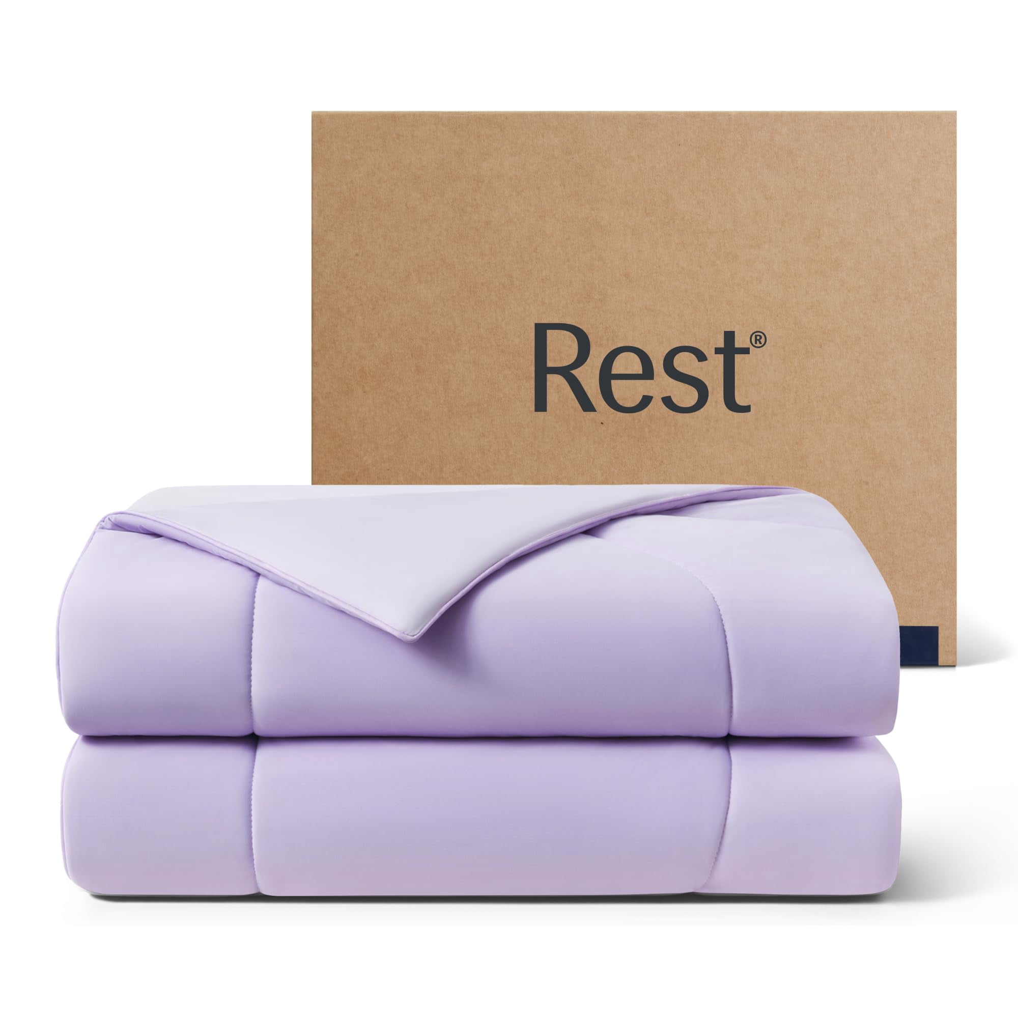 Rest - Edredón Refrescante Evercool King Cali King Lavender Breeze